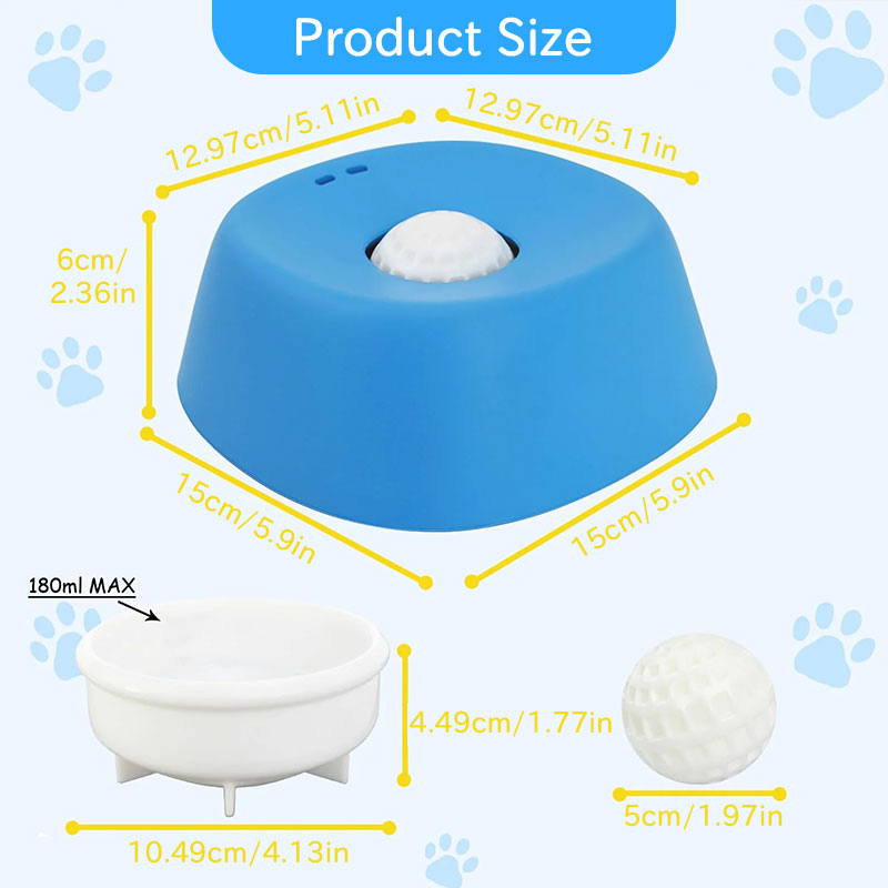 Non-Slip Bowl for Treats, Broth, Yogurt