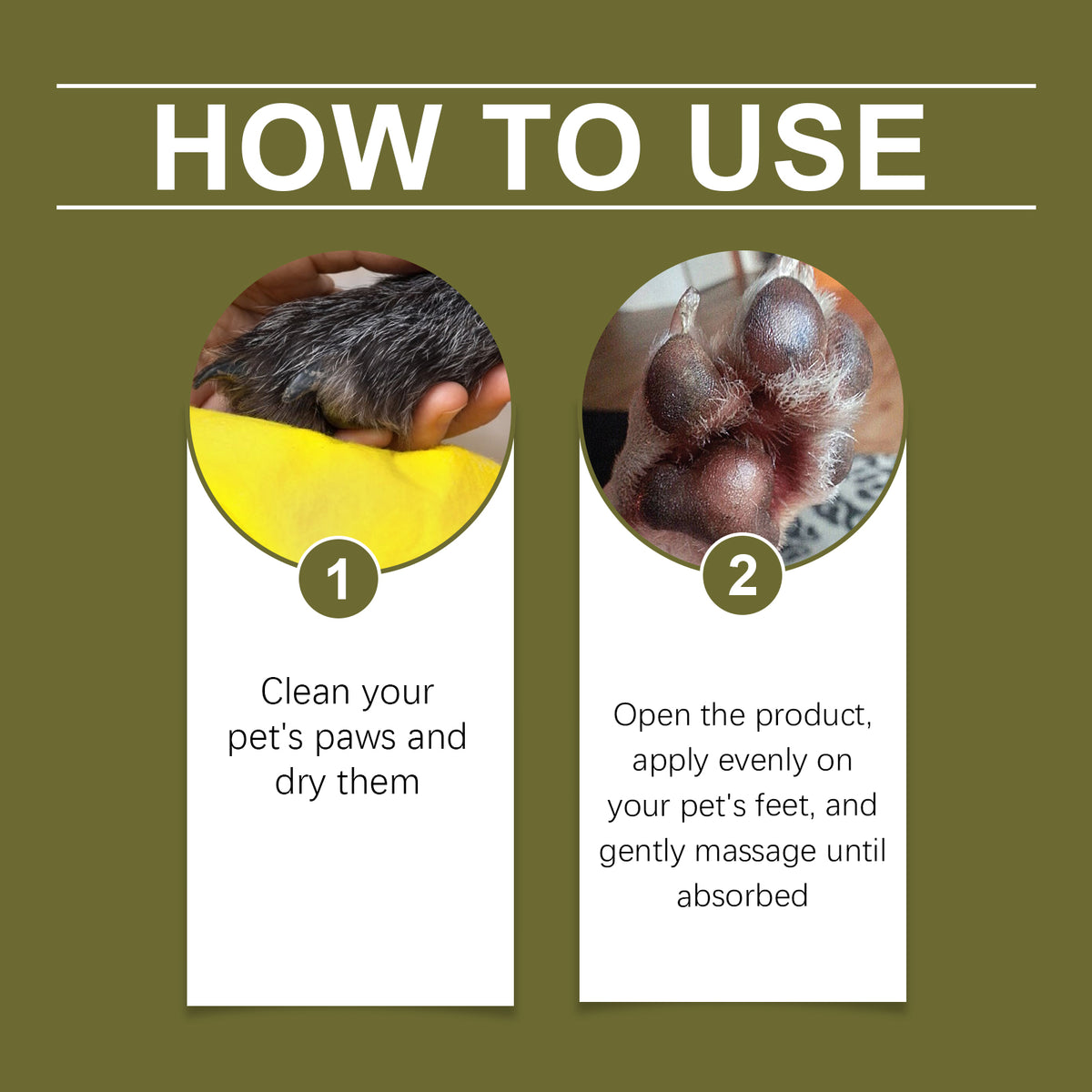 Yegbong Claw Care Cream For Dogs And Cats, Gentle Moisturizing And Softening Foot Pad, Pet Claw Care Cream