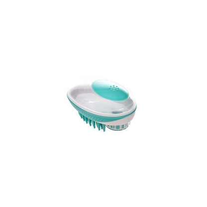 Pet Dog Bath Brush Comb Pet SPA Massage Brush Soft Silicone Dogs Cats Shower Hair Grooming Cmob Dog Cleaning Tool Pet Supplies