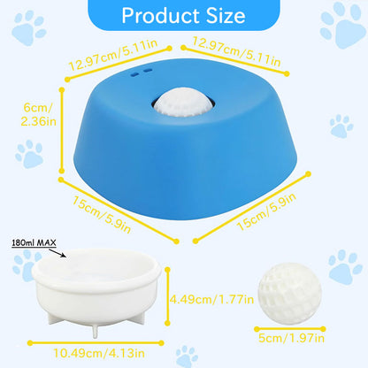 Non-Slip Bowl for Treats, Broth, Yogurt