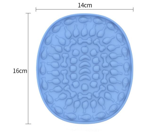 Pet Supplies Sucker Licking Pad Pet Placemat Silicone Slow Food Pad Slow Food Pad Dog Licking Pad