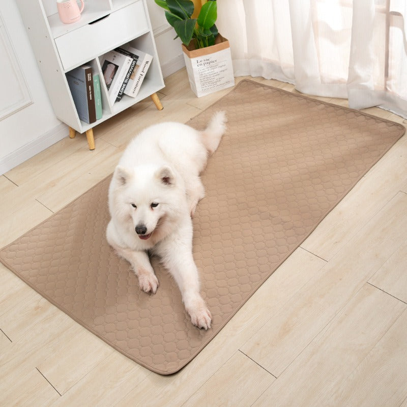 Water Absorbing Pet Urine Pad Skid Resistant Easy Drying Cat Training Pad Washable Reusable Pet Urine Pad