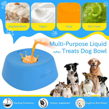 Non-Slip Bowl for Treats, Broth, Yogurt