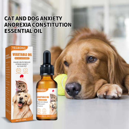 Cat And Dog Care Essence, Pet Cat And Dog Enhance Health Eat Care Sesame Seed Oil Essence