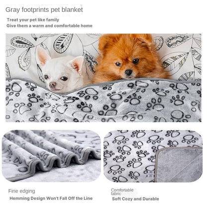 Fleece Embossed Pet Blanket