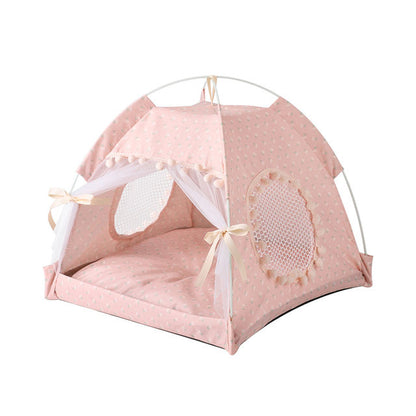 Breathable Pet Tent Folding Closed Sleeping Tent Nest Scratch Resistant And Washable Cat Nest Dog Nest Pet Nest