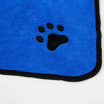 Pet Bath Towel Dog Bathrobe XS-XL For Small Medium Large Dogs Super Absorbent Pet Drying Towel Dog Towel Pet Supplies
